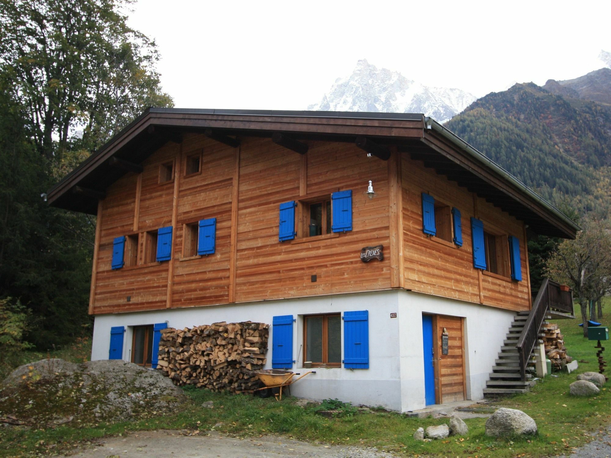 B&B Chalet Les Frenes Chamonix Esterno foto